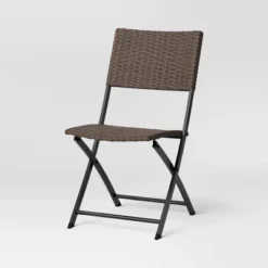 Wicker Outdoor Portable Folding Chair Brown - Room Essentials™ -Wayfair Shop GUEST ffb991d6 f0dd 469a a9d0 c481c52f8382